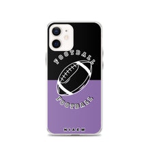 Load image into Gallery viewer, American Football iPhone Case (Black &amp; Purple 1)