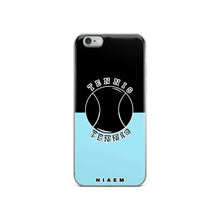 Load image into Gallery viewer, Tennis iPhone Case (Black &amp; Blue 6)