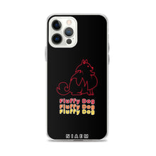 Load image into Gallery viewer, Red Fluffy Dog iPhone Case