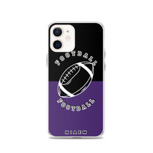 Load image into Gallery viewer, American Football iPhone Case (Black &amp; Purple)