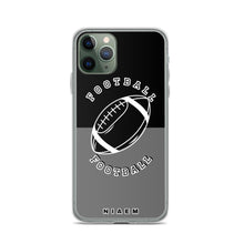 Load image into Gallery viewer, American Football iPhone Case (Black &amp; Grey)