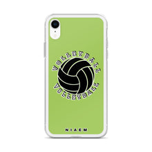 Load image into Gallery viewer, Volleyball iPhone Case (Green 3)
