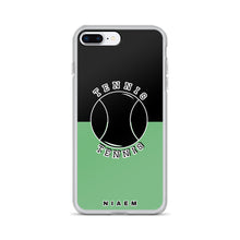 Load image into Gallery viewer, Tennis iPhone Case (Black &amp; Green 4)