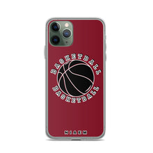 Load image into Gallery viewer, Basketball iPhone Case (Red 2)