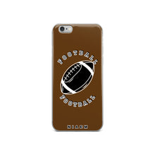Load image into Gallery viewer, American Football iPhone Case (Brown)