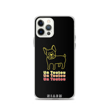 Load image into Gallery viewer, Yellow Un Toutou iPhone Case