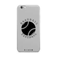Load image into Gallery viewer, Baseball iPhone Case (Grey 2)