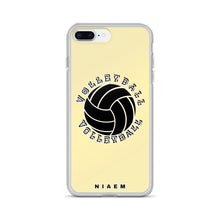 Load image into Gallery viewer, Volleyball iPhone Case (Yellow 2)