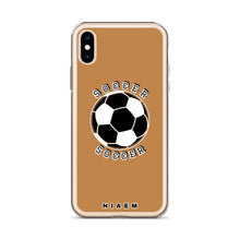 Load image into Gallery viewer, Soccer iPhone Case (Nude)