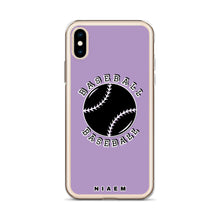 Load image into Gallery viewer, Baseball iPhone Case (Purple 2)