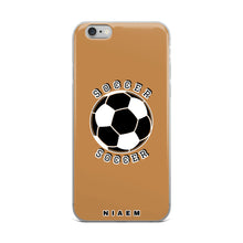 Load image into Gallery viewer, Soccer iPhone Case (Nude)