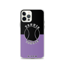 Load image into Gallery viewer, Tennis iPhone Case (Black &amp; Purple 1)