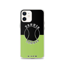 Load image into Gallery viewer, Tennis iPhone Case (Black &amp; Green 3)