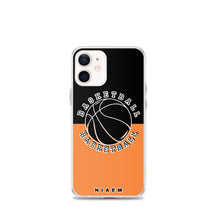 Load image into Gallery viewer, Basketball iPhone Case (Black &amp; Orange 1)