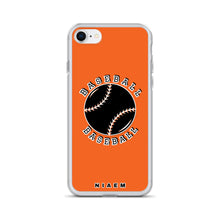 Load image into Gallery viewer, Baseball iPhone Case (Orange)