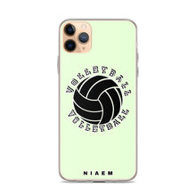 Load image into Gallery viewer, Volleyball iPhone Case (Green 2)