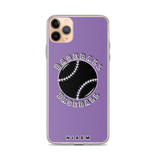 Load image into Gallery viewer, Baseball iPhone Case (Purple 1)