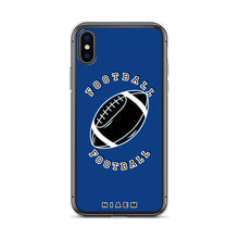 Load image into Gallery viewer, American Football iPhone Case (Blue 2)