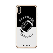 Load image into Gallery viewer, American Football iPhone Case (Black &amp; Grey 3)