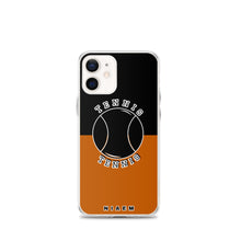 Load image into Gallery viewer, Tennis iPhone Case (Black &amp; Brown 1)