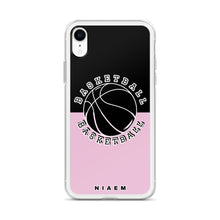 Load image into Gallery viewer, Basketball iPhone Case (Black &amp; Pink 4)