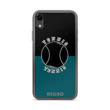 Load image into Gallery viewer, Tennis iPhone Case (Black &amp; Blue 4)
