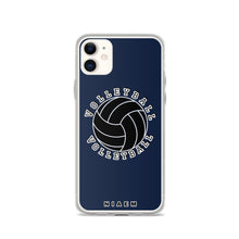 Load image into Gallery viewer, Volleyball iPhone Case (Navy)