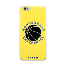 Load image into Gallery viewer, Basketball iPhone Case (Yellow 1)