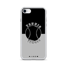 Load image into Gallery viewer, Tennis iPhone Case (Black &amp; Grey 2)