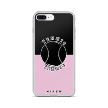 Load image into Gallery viewer, Tennis iPhone Case (Black &amp; Pink 4)