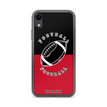 Load image into Gallery viewer, American Football iPhone Case (Black &amp; Red)