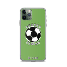 Load image into Gallery viewer, Soccer iPhone Case (Green)