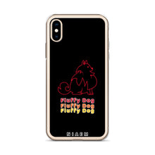Load image into Gallery viewer, Red Fluffy Dog iPhone Case