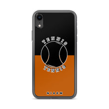 Load image into Gallery viewer, Tennis iPhone Case (Black &amp; Brown 1)