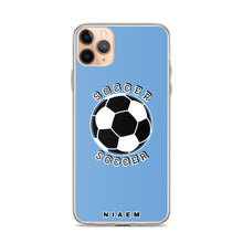 Load image into Gallery viewer, Soccer iPhone Case (Blue 1)