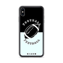 Load image into Gallery viewer, American Football iPhone Case (Black &amp; Blue 5)