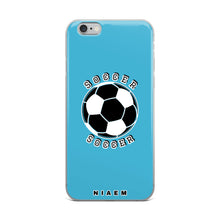 Load image into Gallery viewer, Soccer iPhone Case (Blue 7)