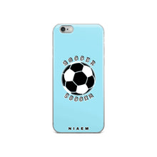 Load image into Gallery viewer, Soccer iPhone Case (Blue 6)
