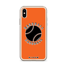Load image into Gallery viewer, Baseball iPhone Case (Orange)
