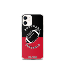 Load image into Gallery viewer, American Football iPhone Case (Black &amp; Red)