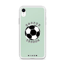 Load image into Gallery viewer, Soccer iPhone Case (Green 5)