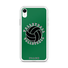 Load image into Gallery viewer, Volleyball iPhone Case (Green 1)