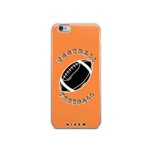 Load image into Gallery viewer, American Football iPhone Case (Orange 1)