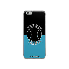 Load image into Gallery viewer, Tennis iPhone Case (Black &amp; Blue)