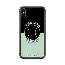 Load image into Gallery viewer, Tennis iPhone Case (Black &amp; Green 5)