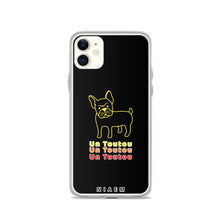 Load image into Gallery viewer, Yellow Un Toutou iPhone Case