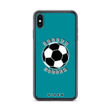 Load image into Gallery viewer, Soccer iPhone Case (Blue 3)