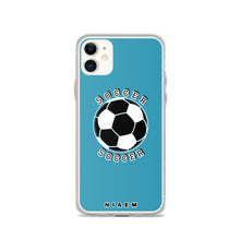 Load image into Gallery viewer, Soccer iPhone Case (Blue)