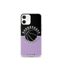 Load image into Gallery viewer, Basketball iPhone Case (Black &amp; Purple 2)