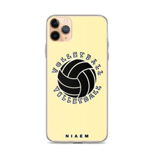 Load image into Gallery viewer, Volleyball iPhone Case (Yellow 2)